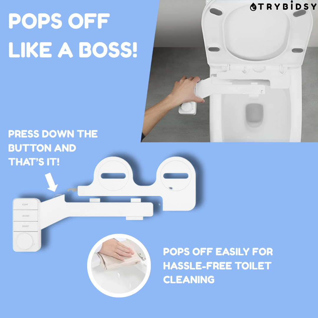 BIDSY 2.0 – Non-Electric Toilet Bidet